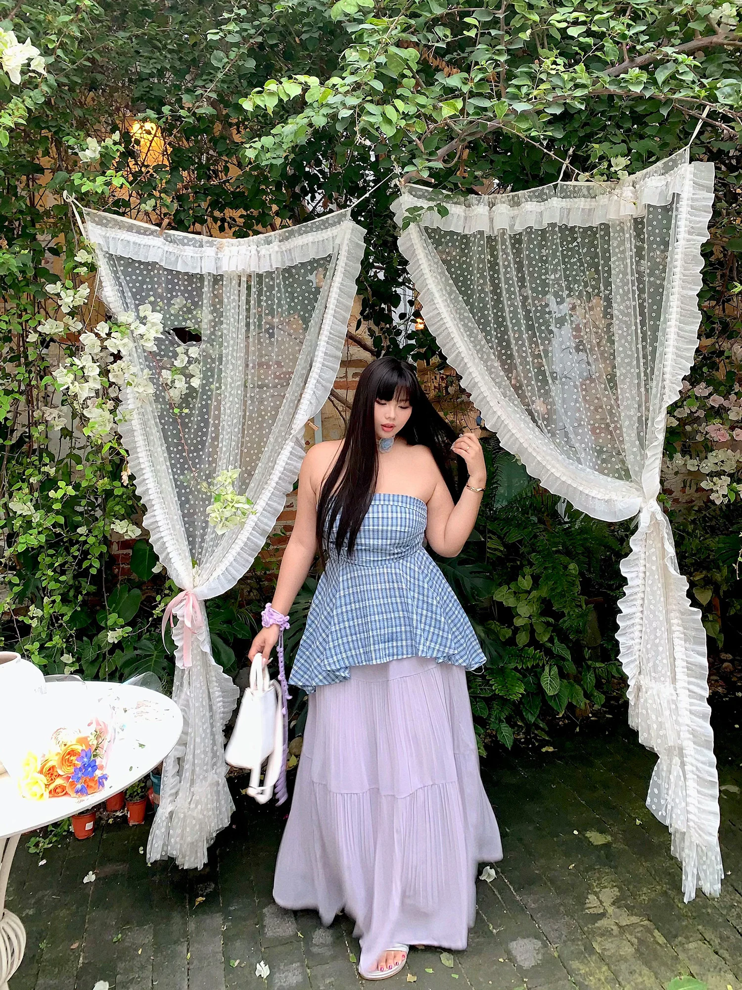 

Женская эластичная юбка Niangge Micro-Fat в повседневном стиле для путешествий, весна-лето, новинка, большие размеры, скрывающая недостатки фигуры, стройнящая