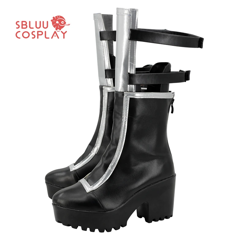SBluuCosplay 애니메이션 Motoko Kusanagi 코스프레 신발 맞춤 제작 부츠
