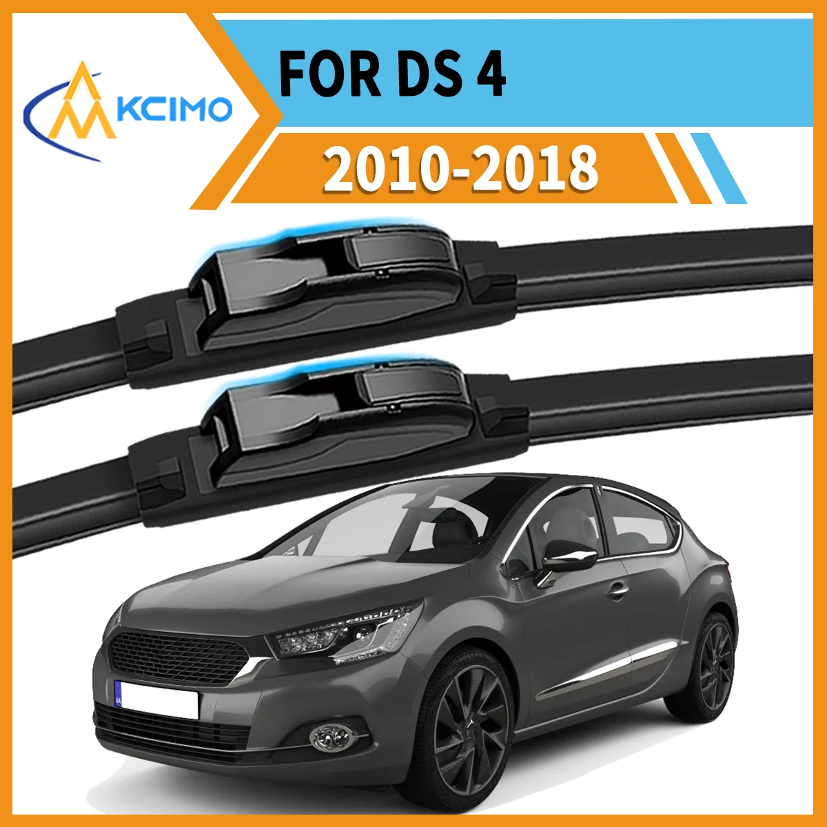 

Upgrade Your Drive 2PCS All-Season Wiper Blades For DS 4 2010–2018 Superior Clarity & Long-Lasting Performance Guaranteed