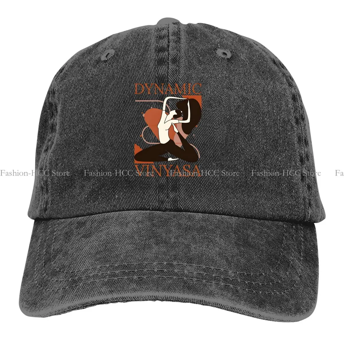 DYNAMIC VINYASA Ashtanga Baseball Caps Peaked Cap Yoga Sun Shade Hats for Men Women