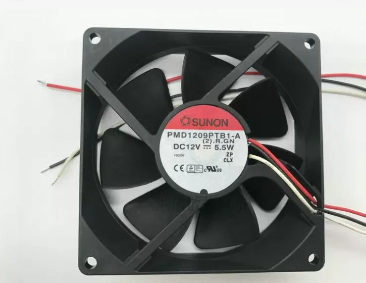 SUNON PMD1209PTB1-A (2).R.GN Server Cooling Fan DC 12V 5.5 90x90x25mm 3-Wire