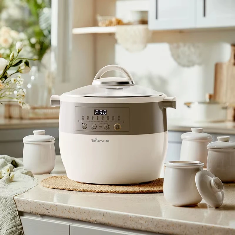 Electric stew pot electric stew pot household fully automatic large capacity porridge cooking artifact soup stew pot