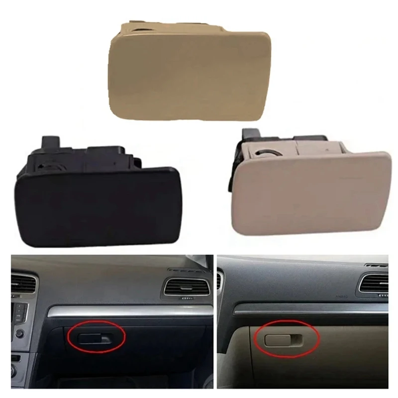 Glove Box Right Lid Latch Storage Handle Trim Cover Switch For VW Golf 5 6 MK5 / Old Sagitar 1K1857077B Accessories