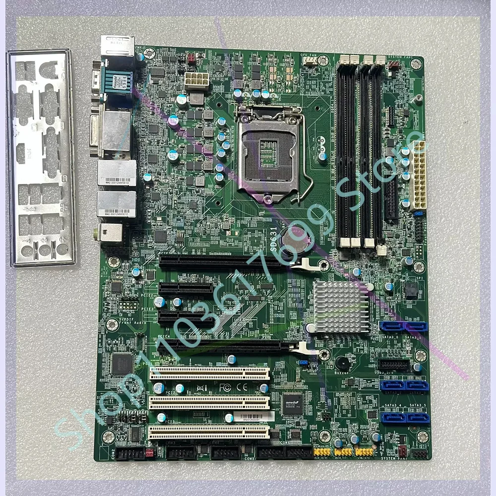 Stable performance Industrial Control Motherboard 6.7 Generation CPU SD631