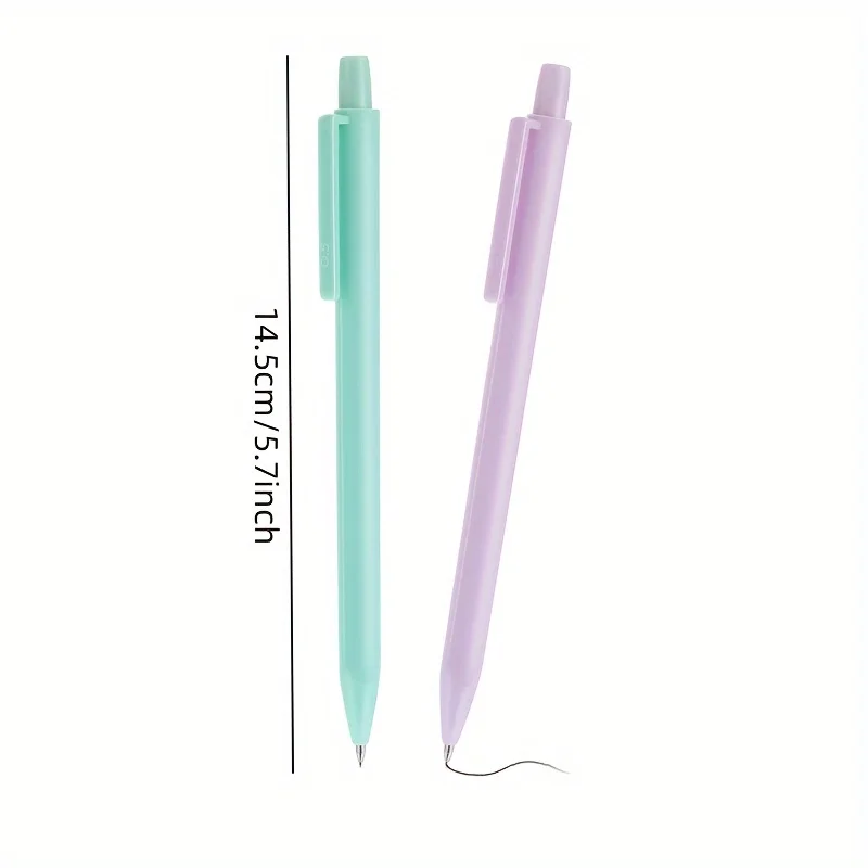 Pastellfarbenes Druckbleistift-Set, bestehend aus 1/6 niedlichen Teleskopbleistiften. Die farbigen Druckbleistifte sind geeignet für – Detail 5
