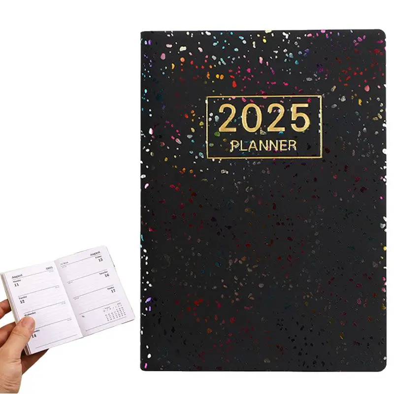 A7 Mini Notebook Agenda 2025 Planner Notepad To Do List Journal Notebooks Diary Weekly Planner Libretas Stationery supplies