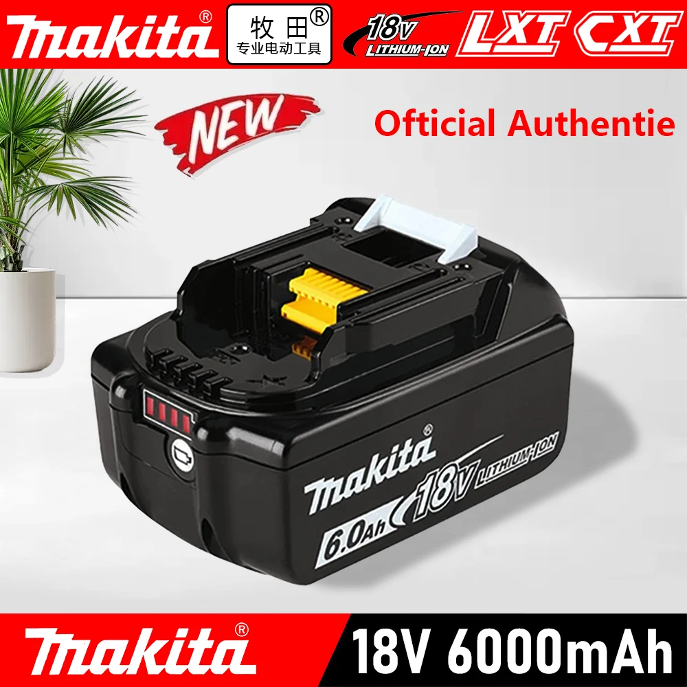 

Original Makita 18V 6Ah/5Ah/3Ah Battery BL1840 BL1830B BL1850B BL1850 BL1860 BL1815 Power Tool Replacement Li-ion Battery