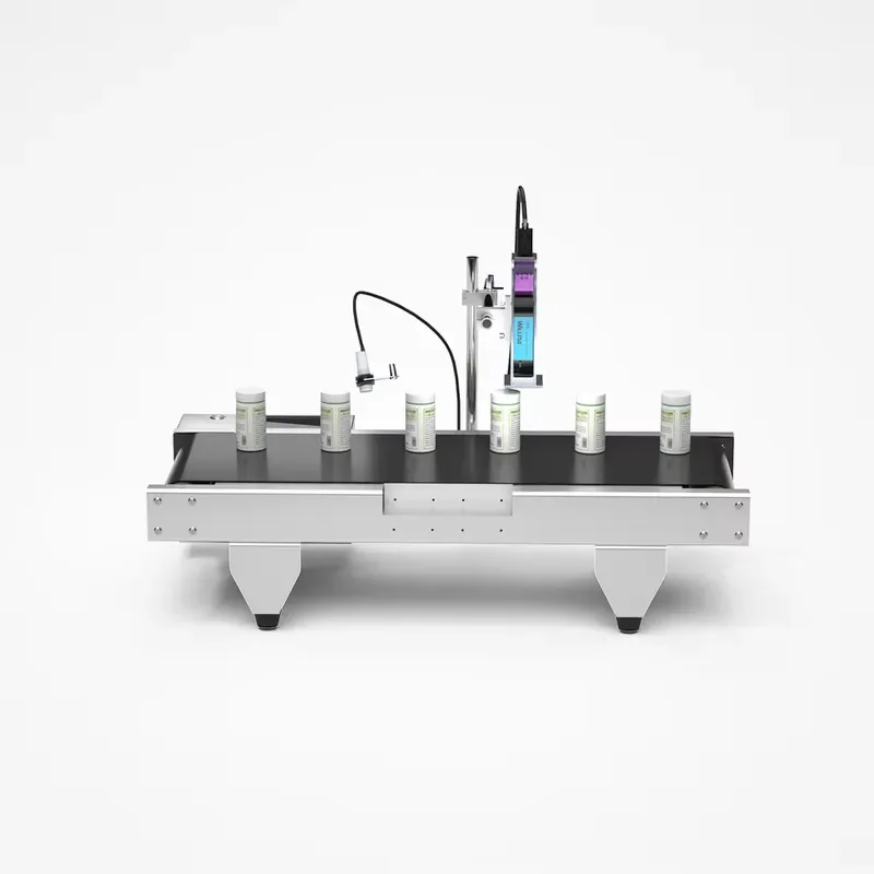 Mini Desktop Conveyor Inkjet Printer Fast Dry Ink Date Coding Production Date Printing Machine Retail Manufacturing Plant