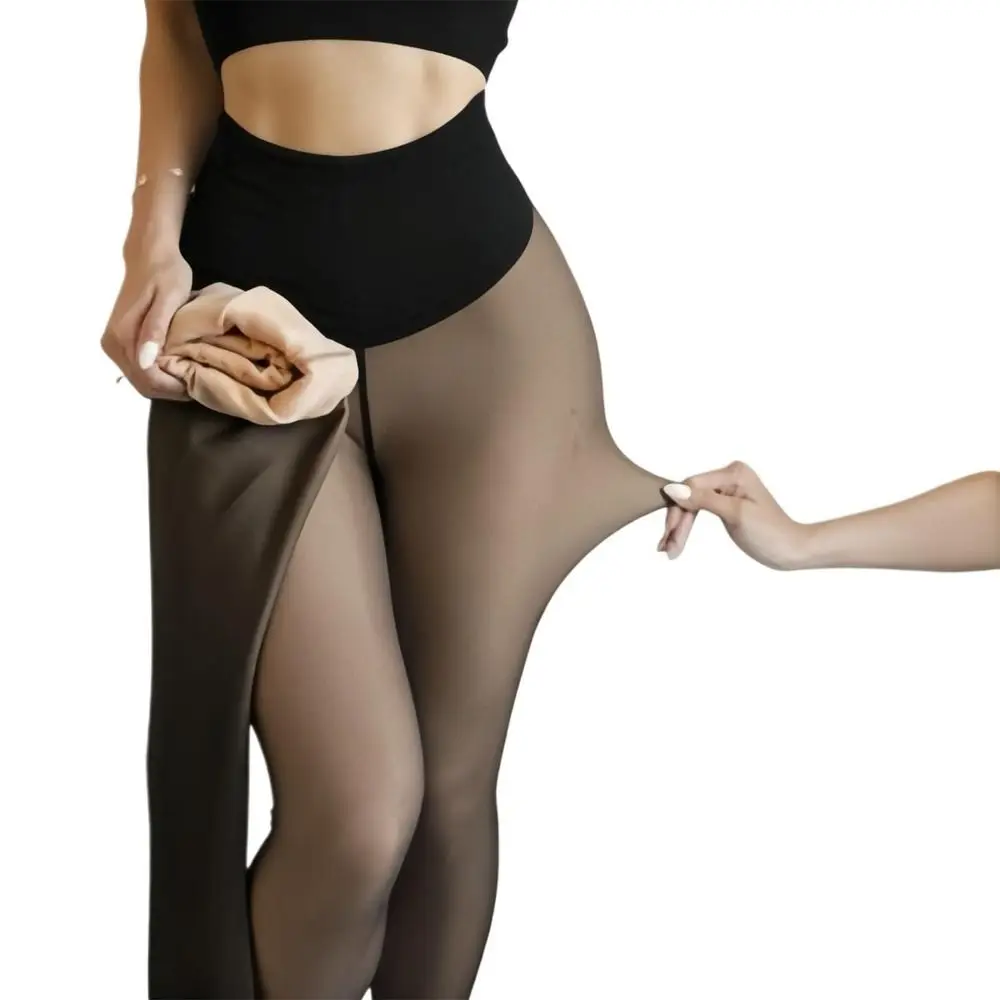 

Compression Band Magic One-Seam Leggings Fleece Lined One Seam Design Shaping Leggings Snatch Waist Snatch Waist Tights Women