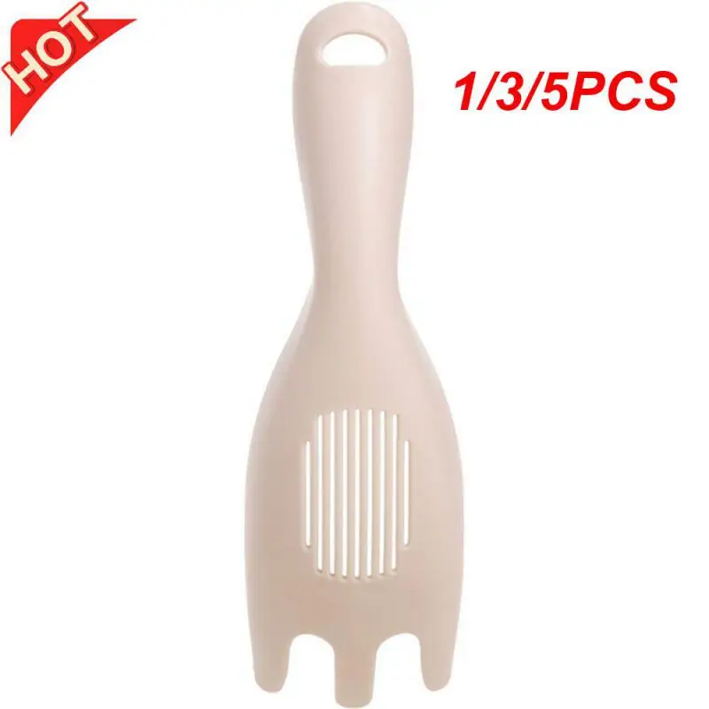 1/3/5PCS Rice Spoon 30g Easy And Convenient Prevent Wastage Speed Up Stirring Dig Tooth Design Big Spoon Kitchen Rice Spoon