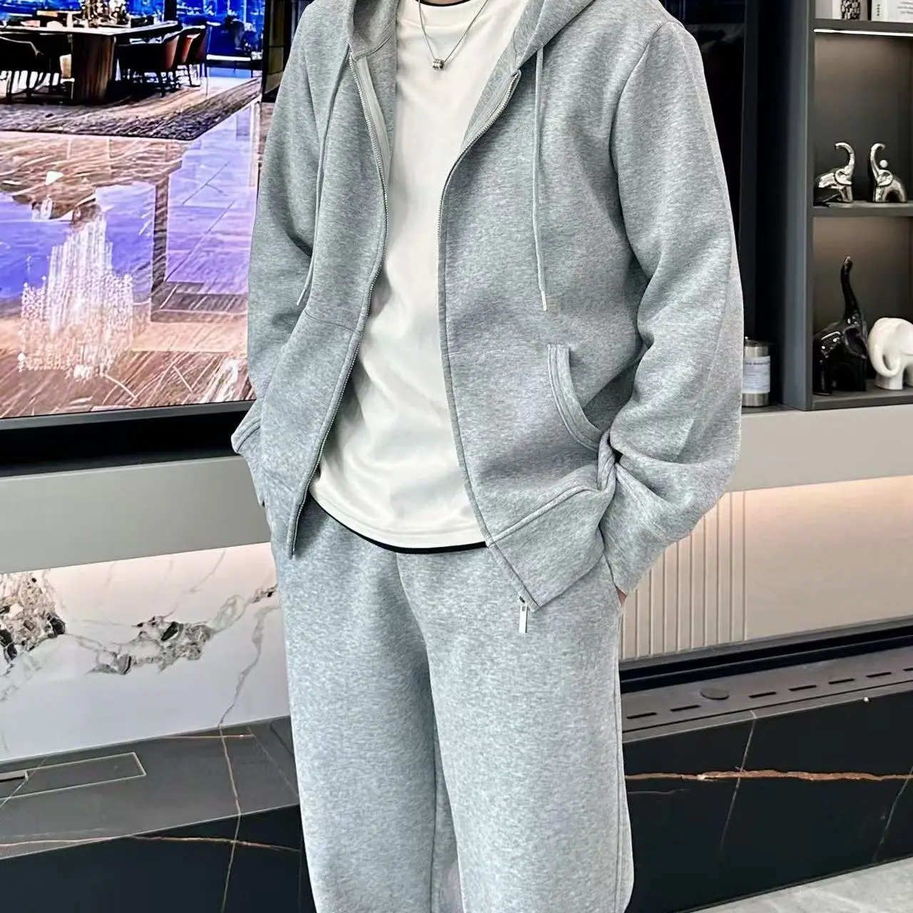 

BC итальянская мужская одежда, осенне-зимний новый модный деловой повседневный однотонный спортивный свитер с капюшоном