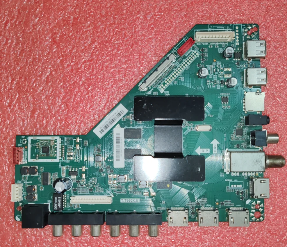 

T.T960X.81 4K WiFi network TV motherboard tested good Physical photos