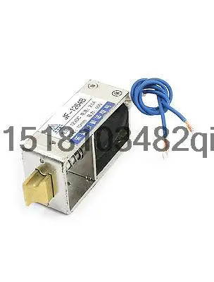 DC 12V 2.5A Spring Loaded Linear Door Locking Solenoid Electromagnet 10mm 55N