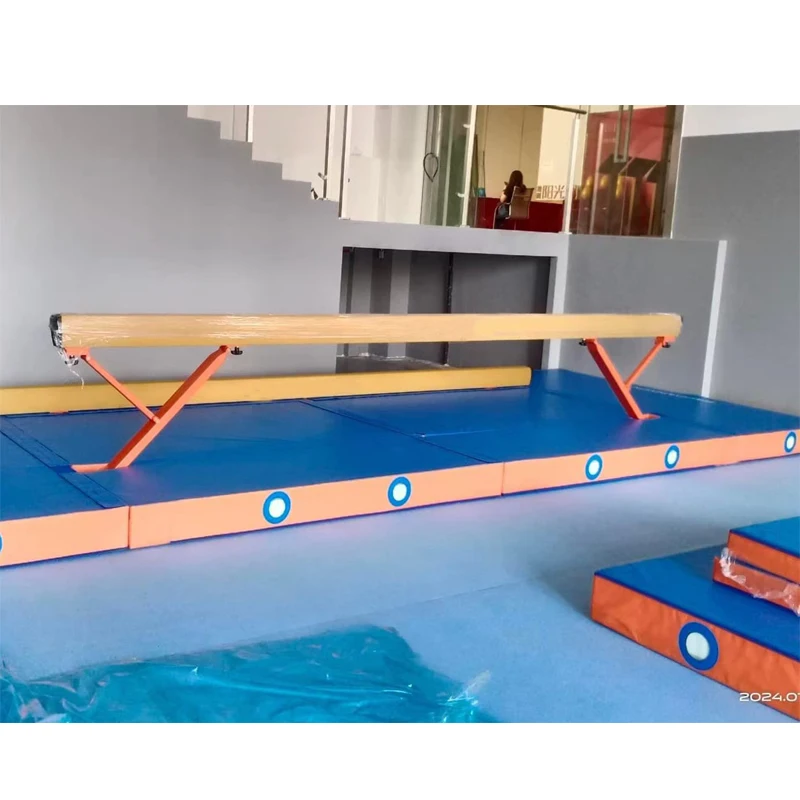 

Hot Sale FIG Certified Aluminium Gymnastic Balance Beam 5m Competition Balance Beam Equipo De Gimnasia for Export