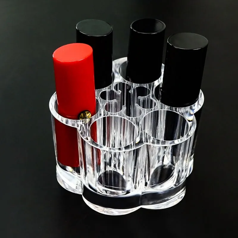 Plum Blossom Makeup Brush Holder Cosmetic Organizer Desktop Storage for Makeup Brushes Pens Pencils Eyeliners Art Supplies