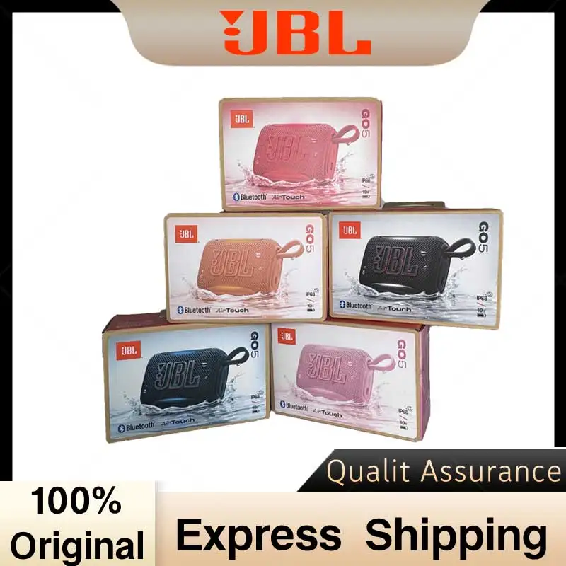

Портативная водонепроницаемая мини-колонка JBL GO5 5-го поколения с Bluetooth для походов, велосипедных прогулок, путешествий, аудио для ПК, подарок