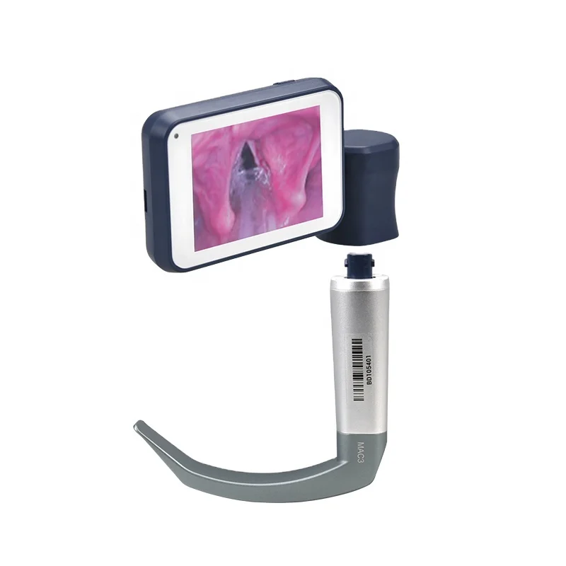 

China CE/ISO Approved Popular Ent Equipment Reusable Flexible Fiber Optic Video Laryngoscope with Competitive Price for Surgical