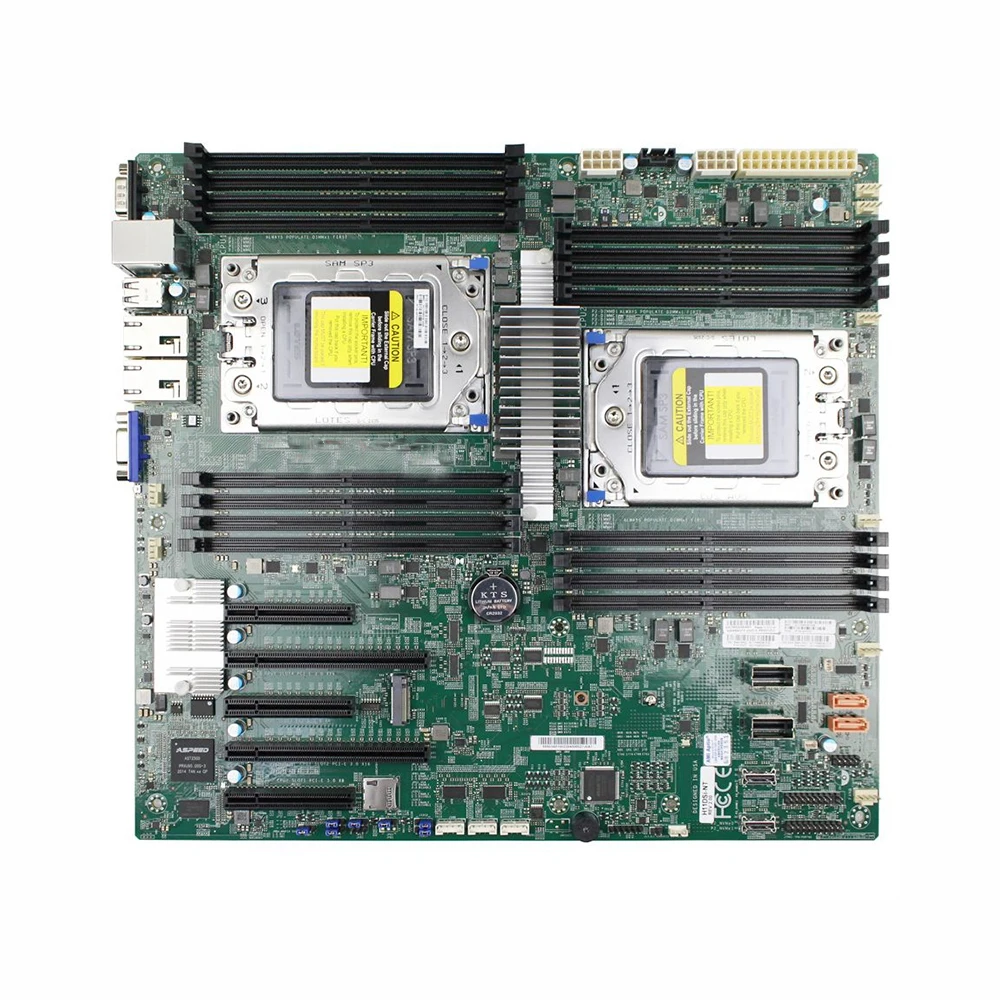 H11DSi For Supermicro dual-circuit motherboard support AMD EPYC REV2.0 support 7302/7702 IPFS H11DSI