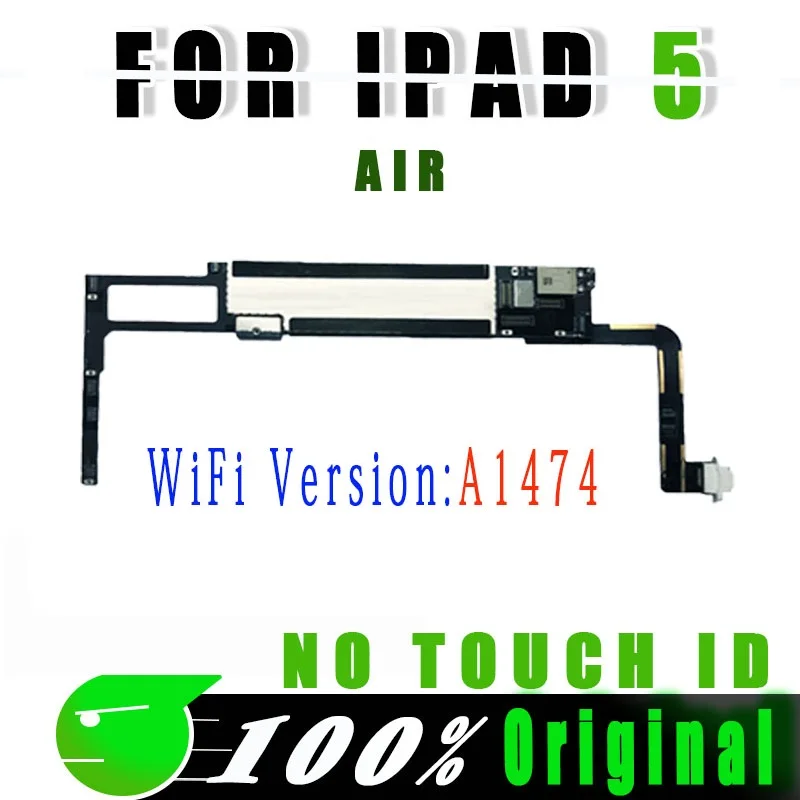 Imagem -02 - Placa-mãe para Ipad Air Wifi e Sim Versão Celular Logic Boards Icloud A1474 A1475 ou A1476