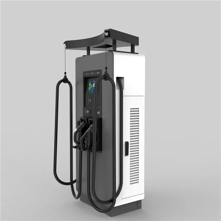 Cargador rápido para coche eléctrico, estación de carga con máquina POS, CCS2 EV, 200Amp, montado en el suelo