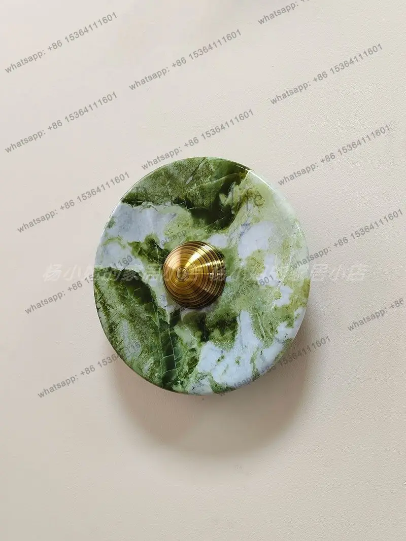 Simple modern marble wall decoration can shine, aisle entrance bedroom bedside decoration
