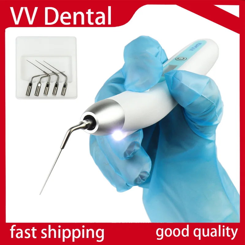 Dental RW-5 Ultrasonic Endo Activator Wireless Dental Sonic Root Canal Irrigator Endodontic Cleaning Handpiece Optional Activato