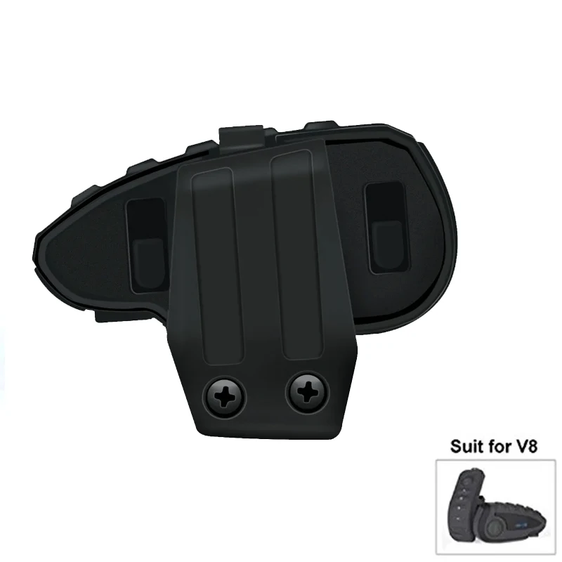 1 Uds. Clip de intercomunicación para casco de motocicleta para Vnetphone V8 XINOWY V8 intercomunicador Bluetooth para motocicleta