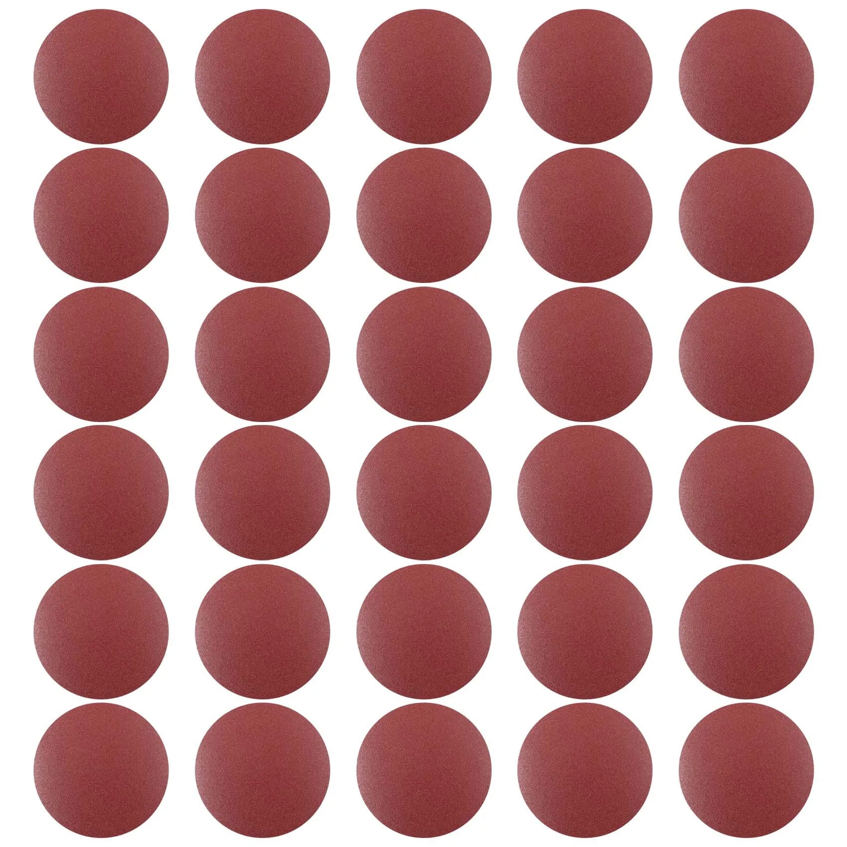 サンダー用フックアンドループサンディングディスク、ラウンドサンドペーパーディスク、グリット80、100、120、180、240、320、5 