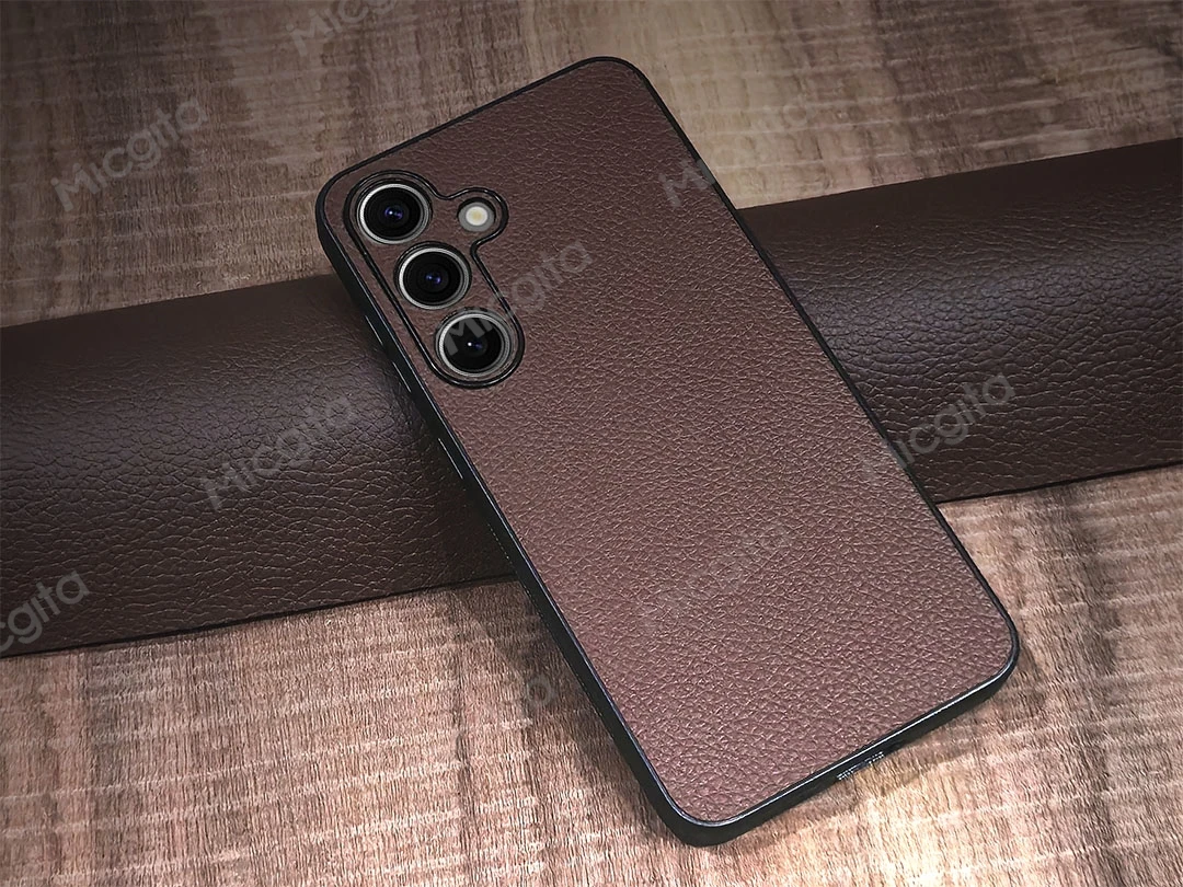Luxuriöse Lederhülle für Samsung Galaxy S25 Ultra Plus S25 Edge Business Stoßfeste Langlebige Hülle für Samsung S25 FE – Detail 10