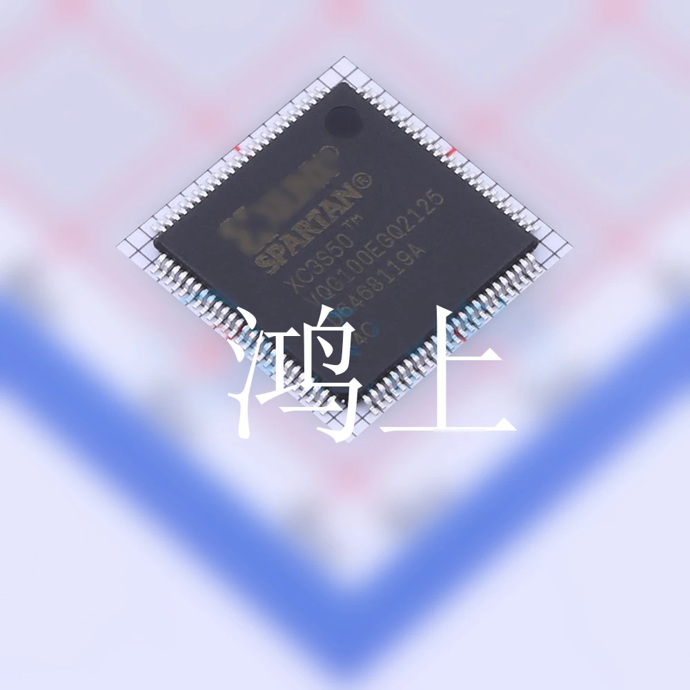 

5PCS/Lot XC3S50-4VQG100C package TQFP-100 programming gate array chip