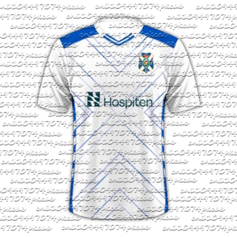 

Новая футболка из Испании с 3D принтом 25/26 CD Tenerife B для взрослых и детей, дышащая, быстросохнущая, удобная спортивная одежда