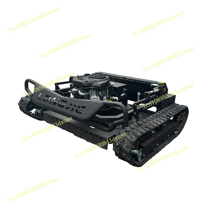 Commercial remote control lawn mower, 1300mm cutting width, large Fields10-70 all-terrain crawler lawn mower waterproof design