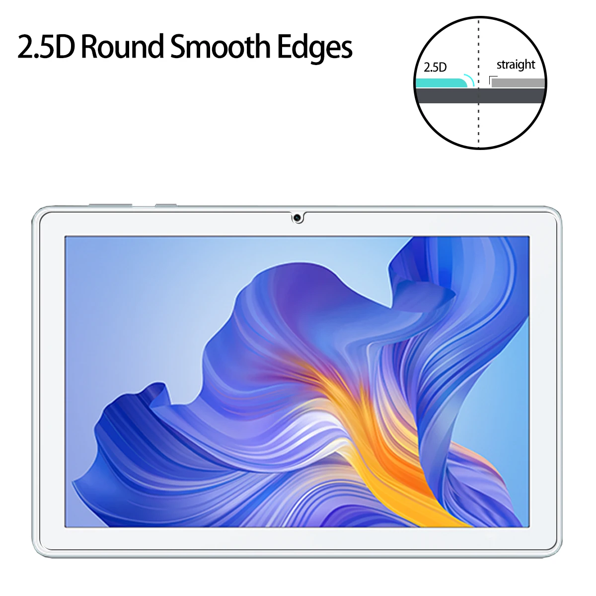 For Honor X8 lite Screen Protector, Tablet Protective Film Anti-Scratch Tempered Glass for For Honor X8 Light Cover