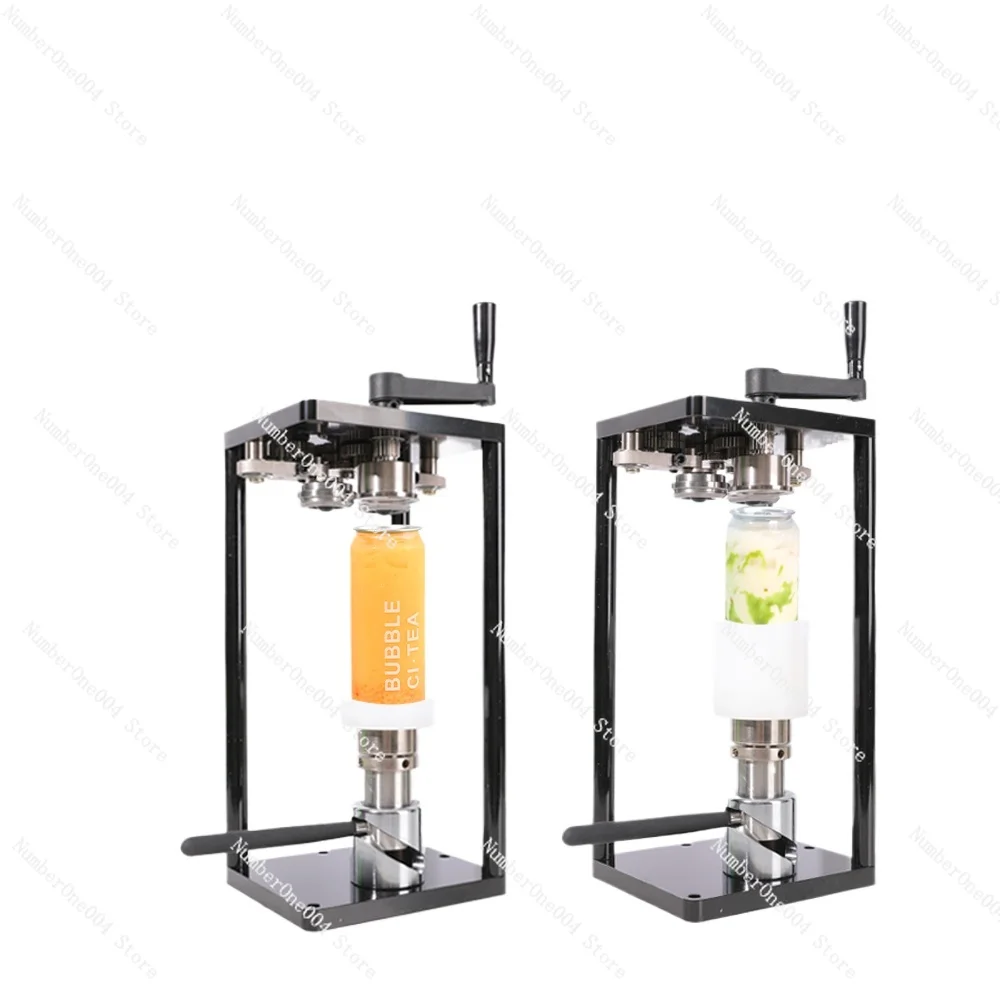 Applicable to Hot Sale Rotary Handle Can Seamer Home Commercial High Speed 5 Seconds Beverage Pet Bottles Cans Sealing Machine