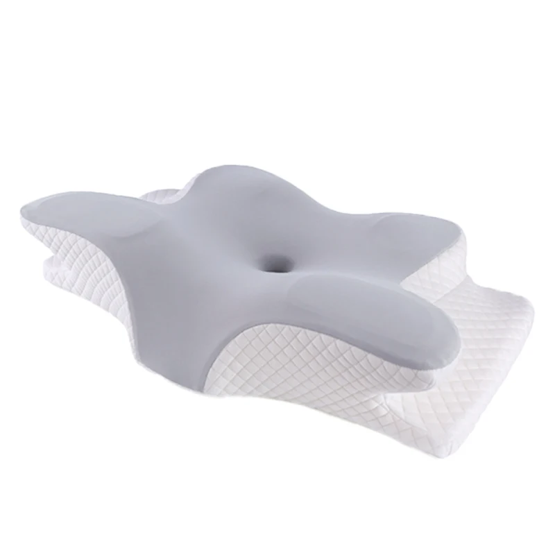 Butterfly Shaped Pillow Side Bed Sleeping Neck Adult Neck Memory Foam Pillow single anti mite
