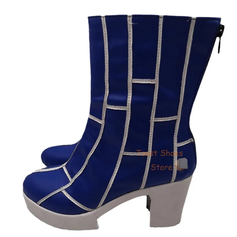 Anime jojo'sbizarread venture kūjō jorin cosplay schuhe comic anime für con karneval party cosplay kostüm prop cooler stil