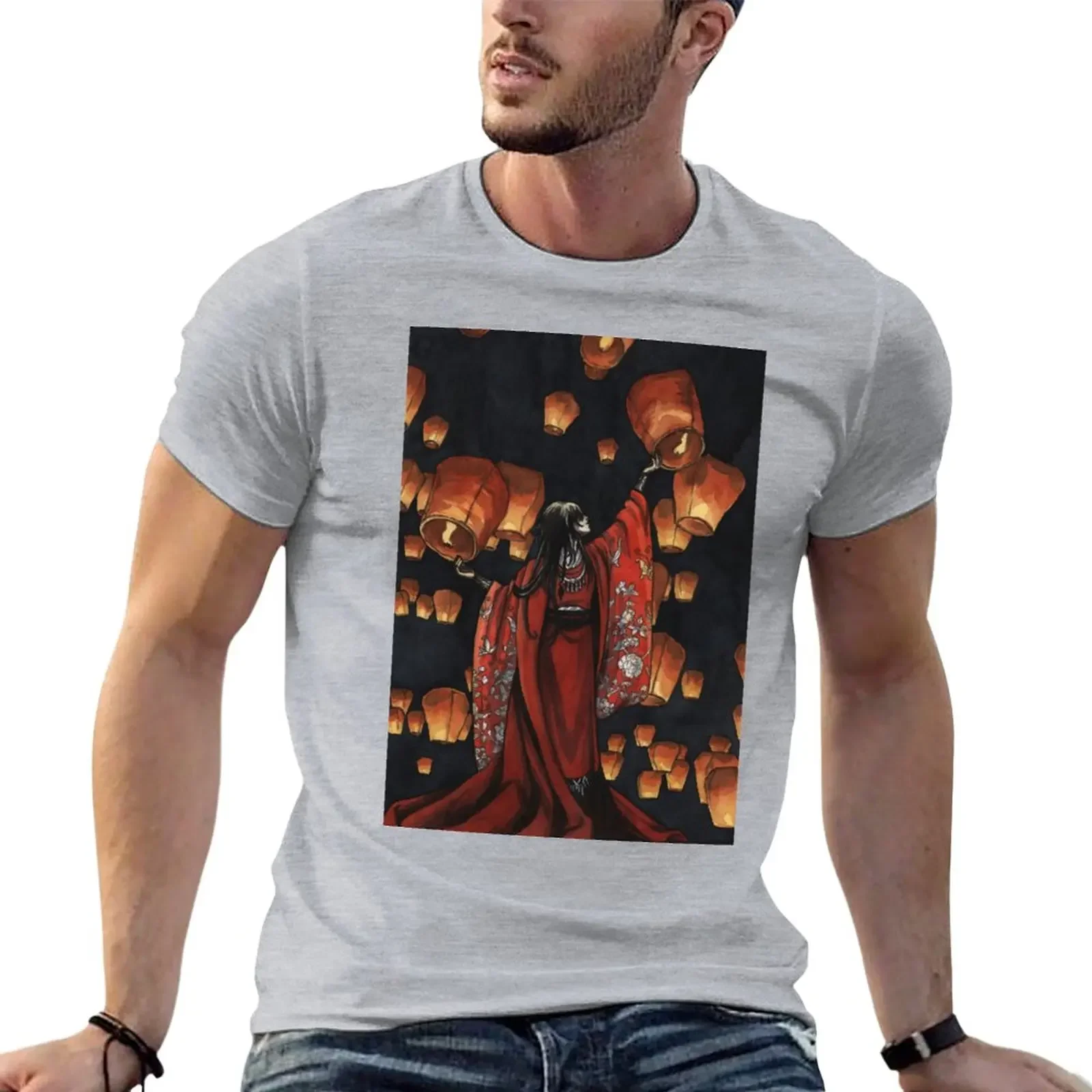 3000 Lanterns T-Shirt customs quick-drying new edition oversized t shirts for men