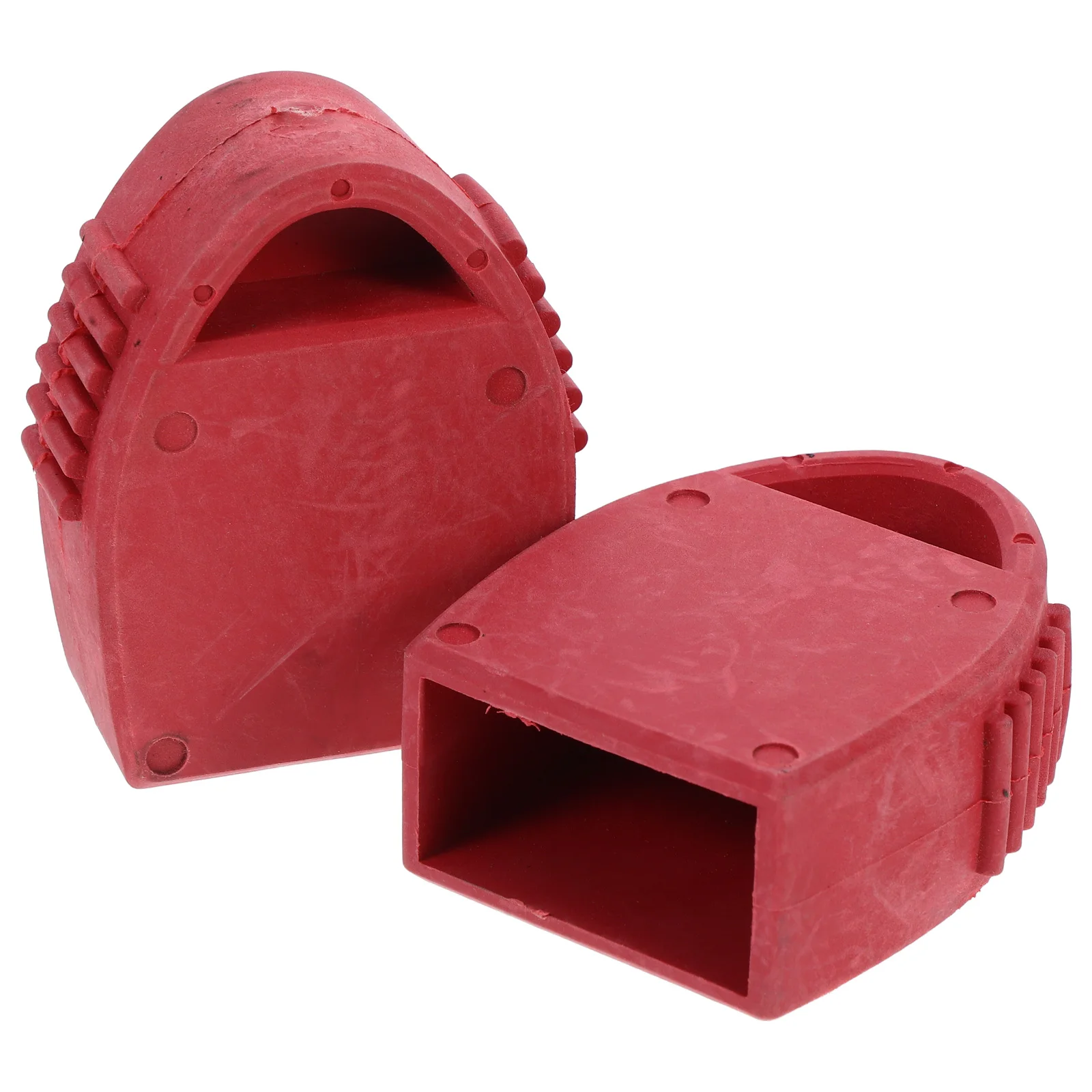 

2 Pcs Ladder Anti-slip Cover Extension End Caps Household Pads Accessories Non-slip Rubber Feet Stability Protection Storage