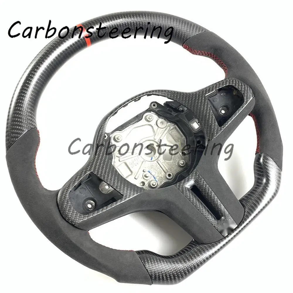 Hot selling cars accessories for BMW Customized for G20 G30 G series Carbon processing upgrade matte carbon fiber steering wheel