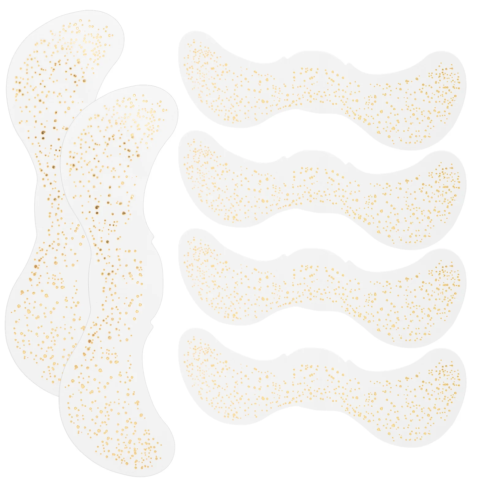 

6 Sheets Waterproof Temporary Face Freckles Stickers Sparkle Glamorous Fake Freckles Patches Party Makeup Skin-Friendly Natural