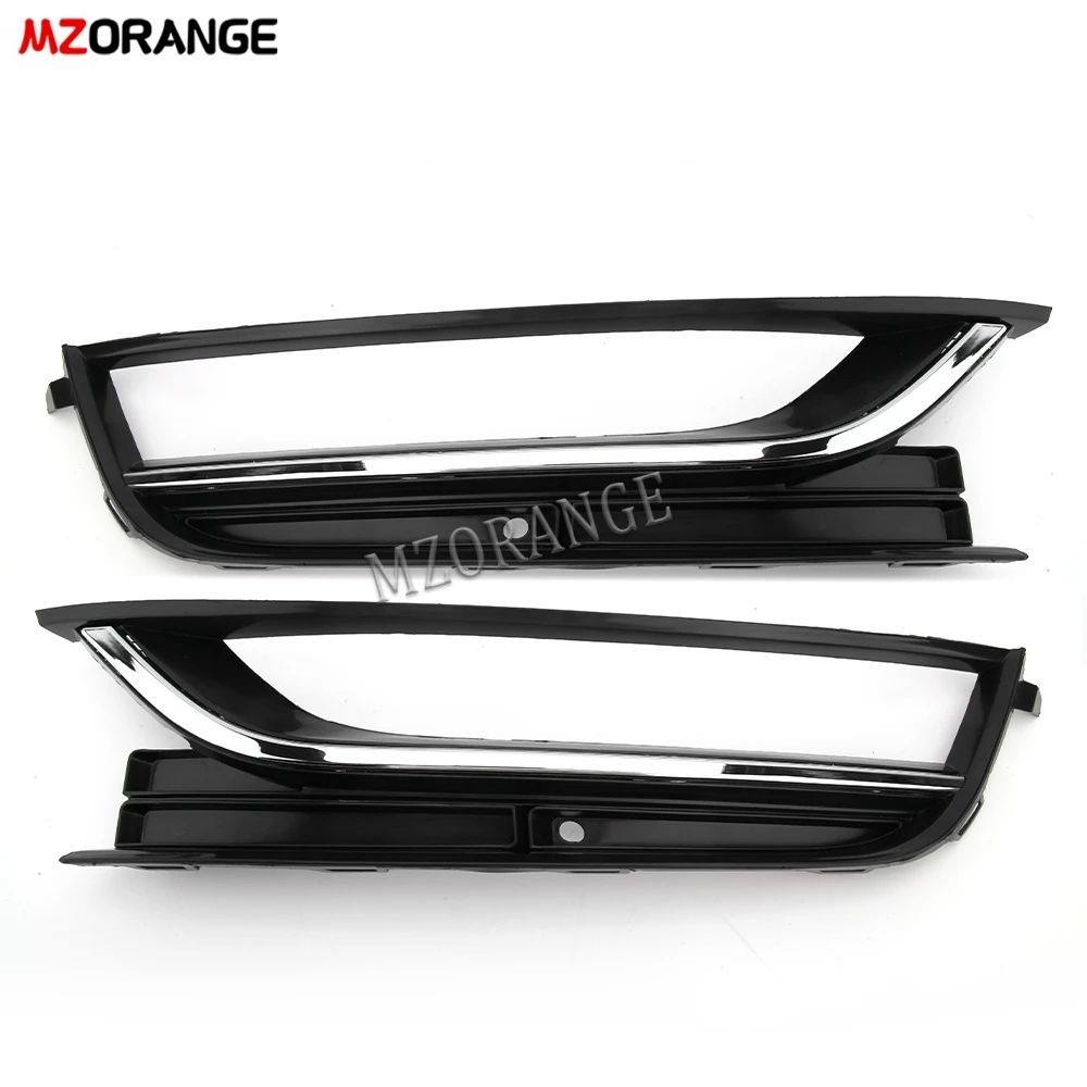 Auto Front Fog Light for VW Passat B7 2011 2012 2013 2014 2015 headlight fogLamp Chrome Grill Left Right Bumper Cover 56D853665