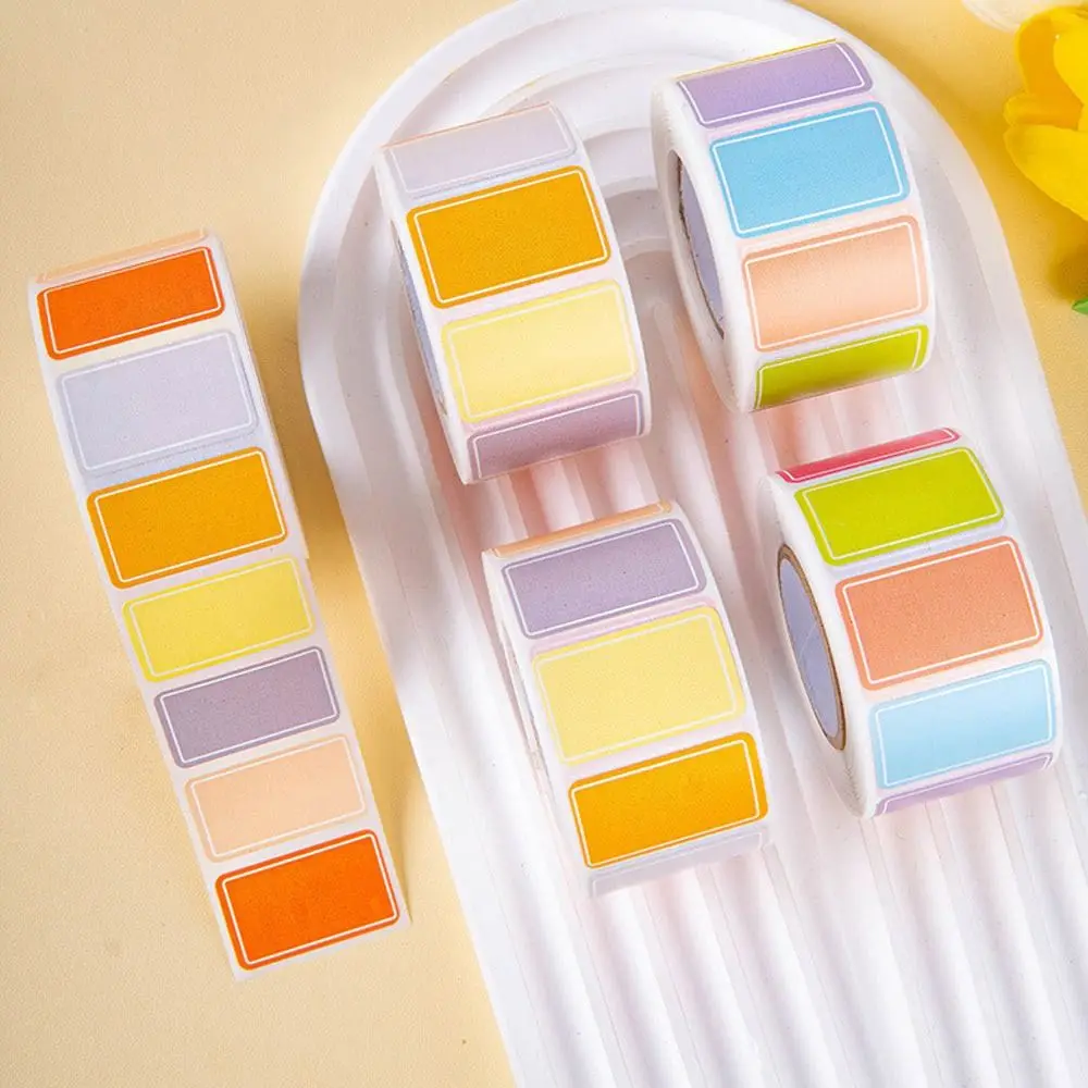 

High-quality Waterproof Label Stickers Self-adhesive Stationery Supplies Labels Index Blank Writable Sticker