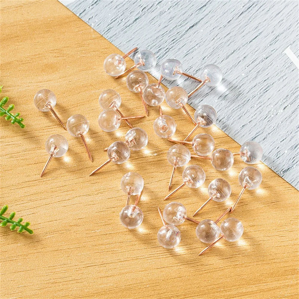 Earth Nail Drawing Board Pushpin Thickened Material 77g Rose Gold Colored Nails Easy To Use Simple Shape 1*2cm Thumbnail H-nail