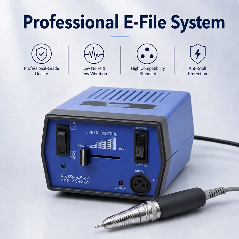 Professional UP200 Portable Nail Drill Machine 35000RPM Electric E-File Manicure Pedicure Salon Equipment OEM Wholesale