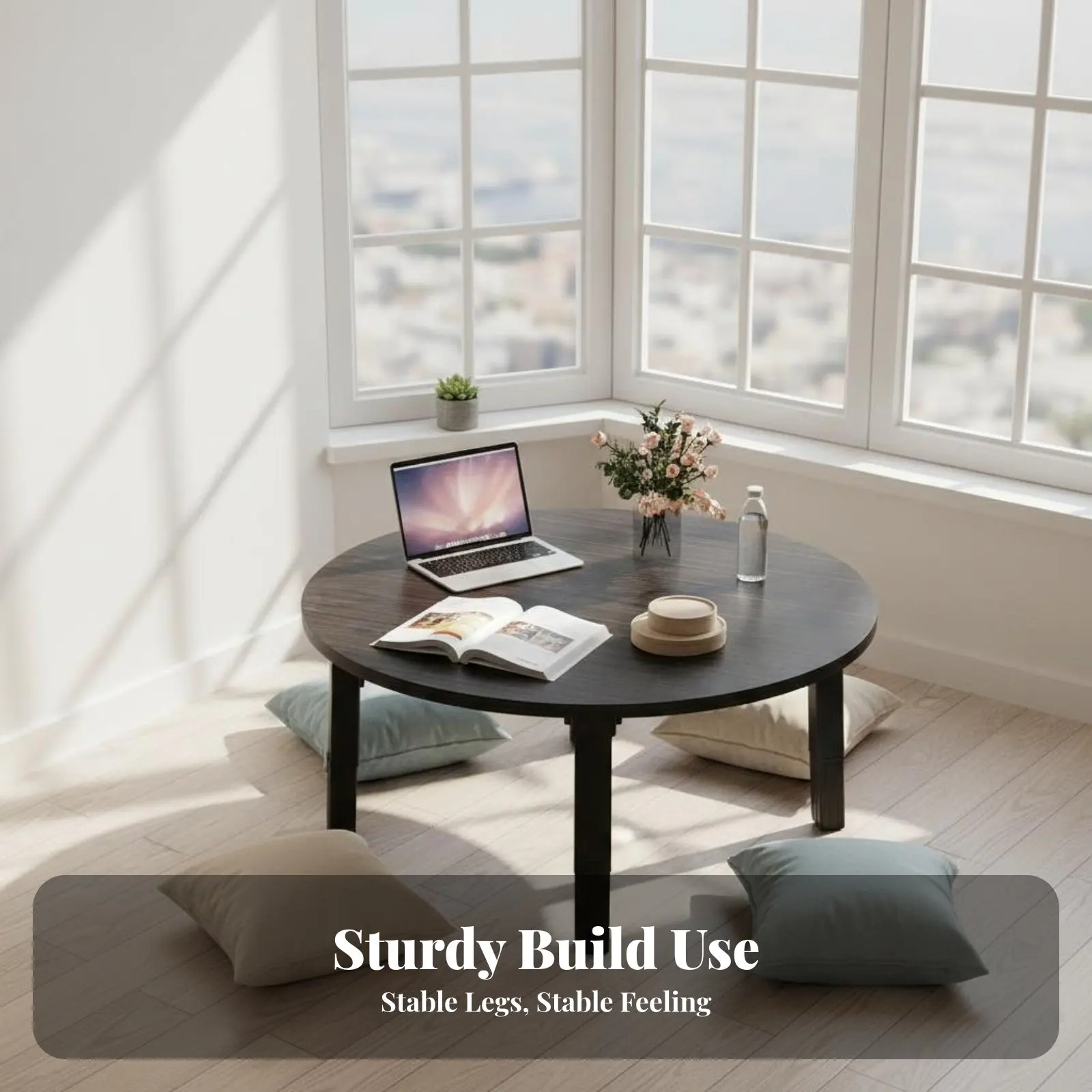 

Foldable Laptop Stand Featuring Opening Multi-Functional Lap Desk Space-Saving Ergonomic Design for Children, Adults, Dormitory