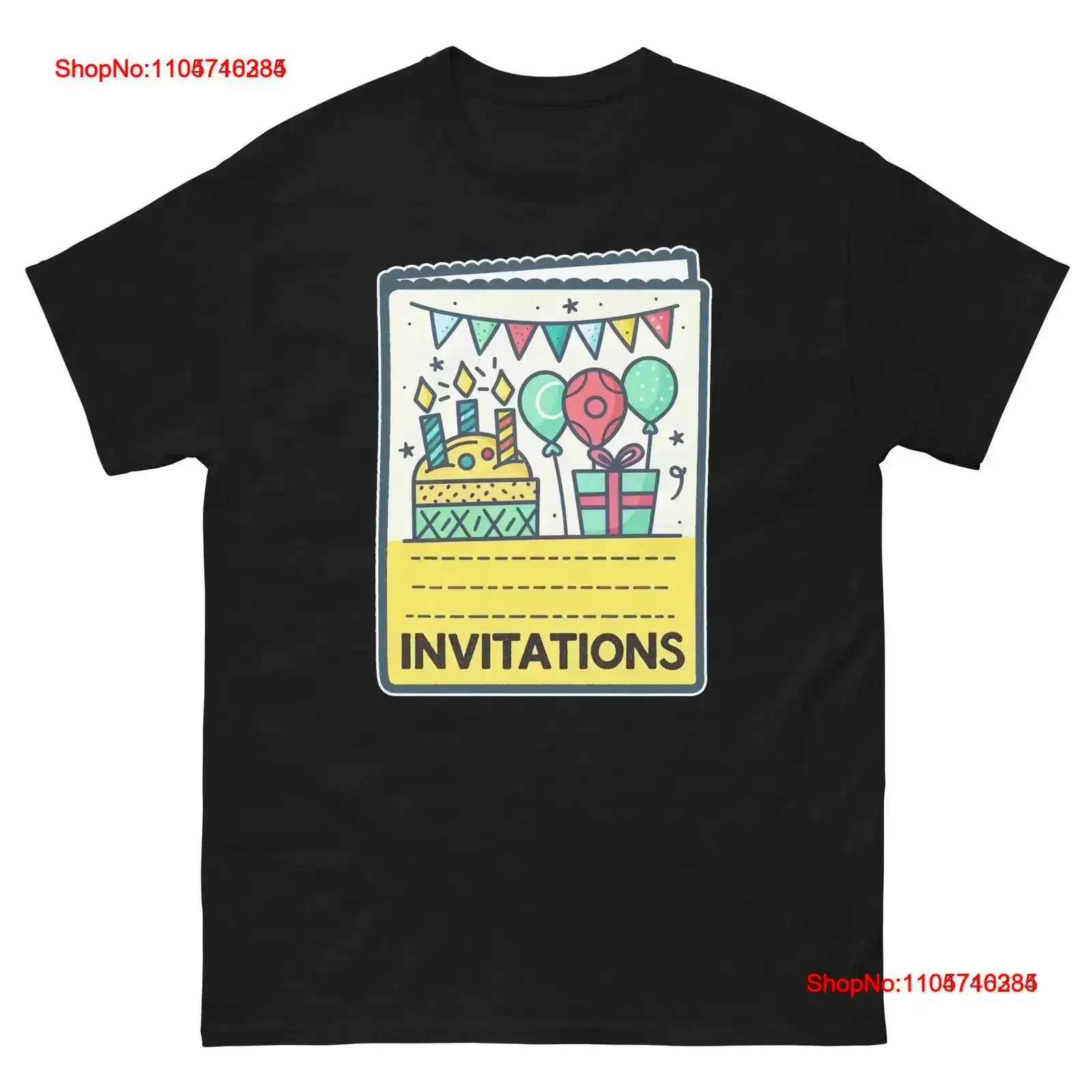 Invitations Party Supplies Items Birthday Event T Shirt vintage Washed designer clothes Comfortable Soft Stylish Breathable