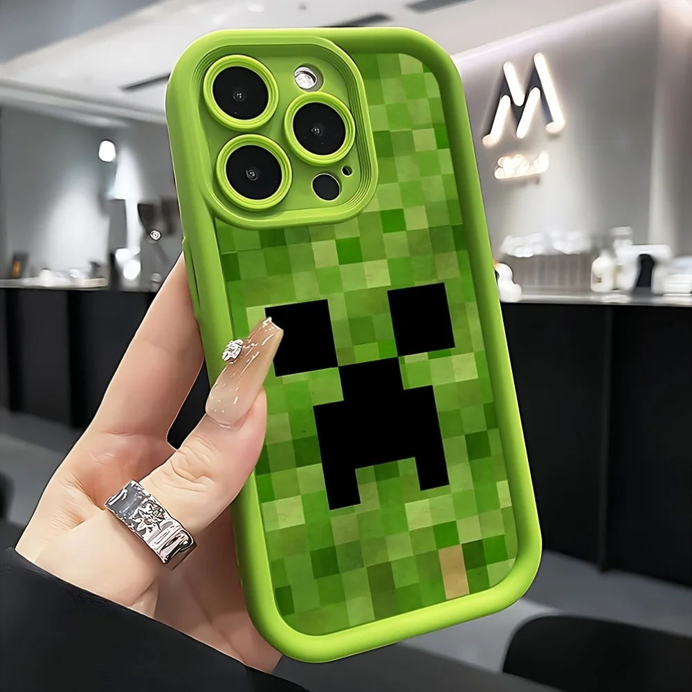 حافظة لهاتف آيفون 17 16 15 14 Pro Max Plus Air 13 12 11 XS X XR 16E غطاء ناعم مقاوم للصدمات