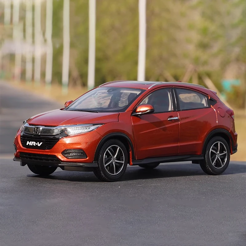 

Литой оригинальный масштаб 1:18 Honda HR-V VEZEL 2019 модель автомобиля из сплава демонстрационная коллекционная игрушка подарок сувенирное украшение