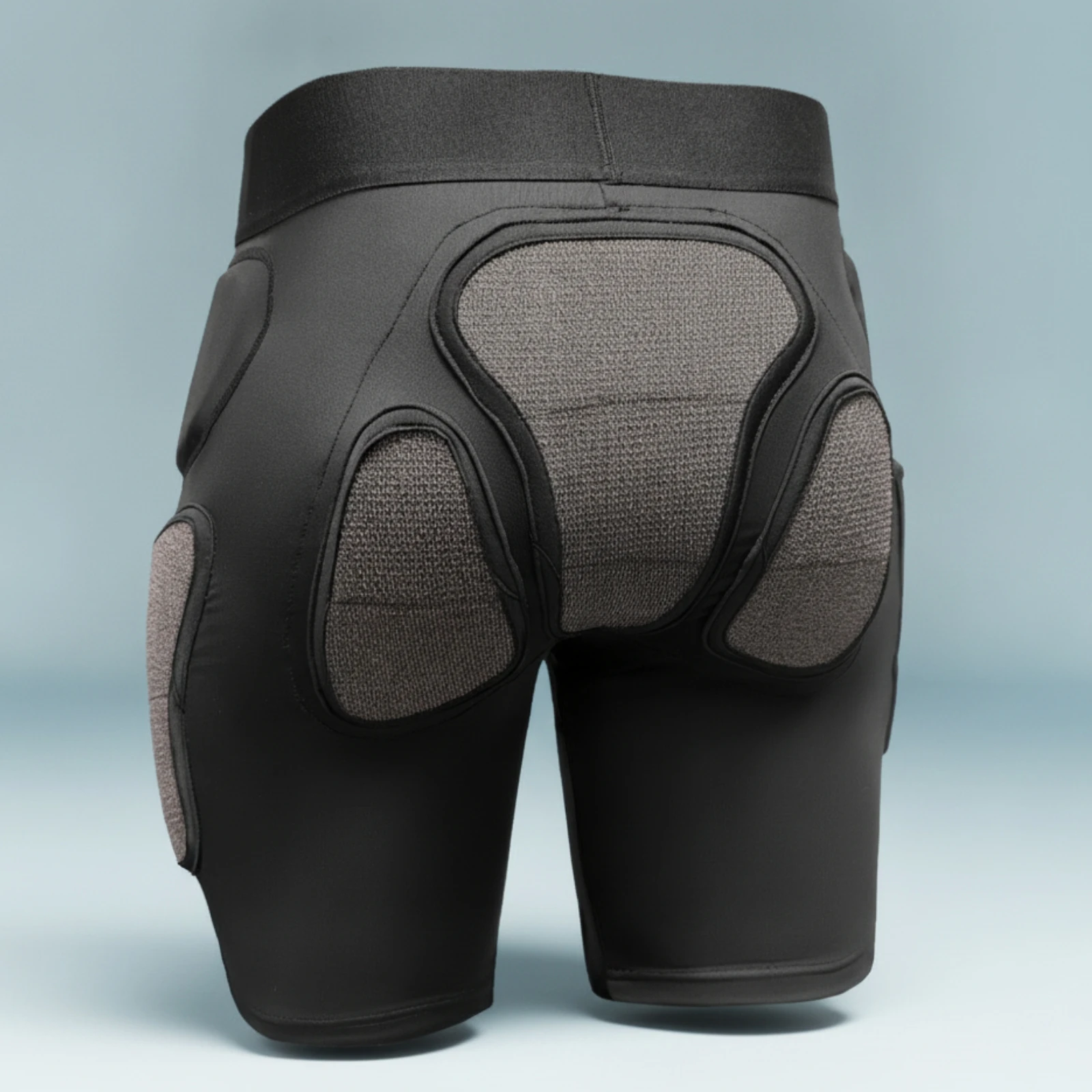 Ski Hip Protector Shorts Breathable Impact Shorts with EVA Padding Flexible Slim-Fit for Skiers, Skiing, Snowboarding