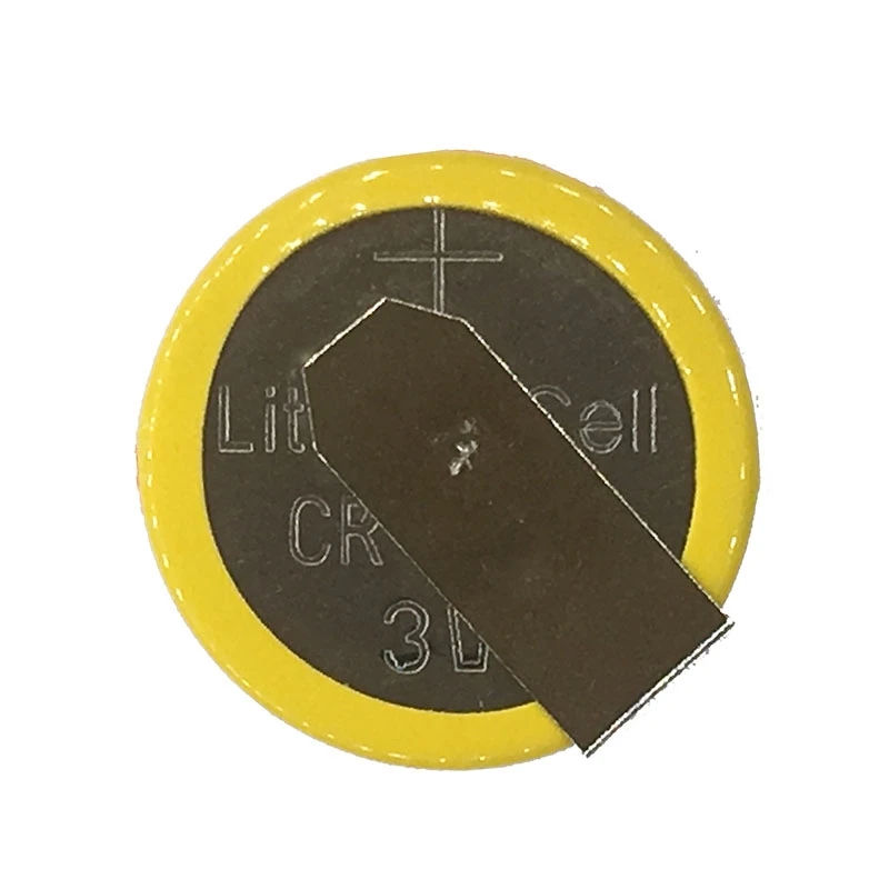 10PCS/LOT CR1220 1220 With soldering foot Button Cell Battery lithium batteries good quality